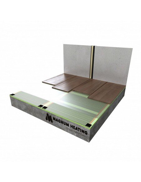 MAGNUM® Underfloor Heating Foil 5 M² 60 Cm X 8. 4 M