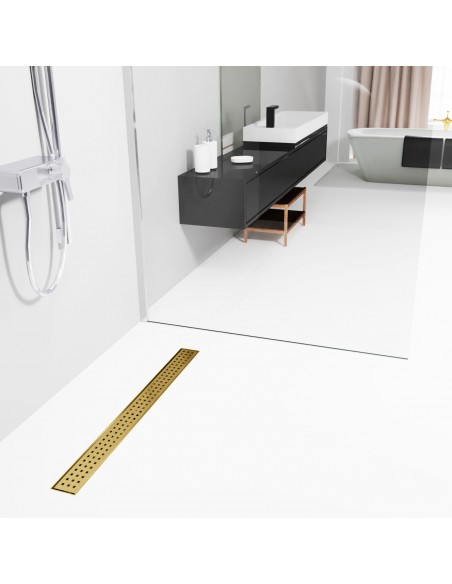 Another Look On The Integrated Drain And Adjustable Brass Frame